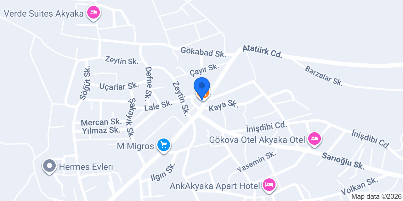 Akyaka Kumrucusu konumu