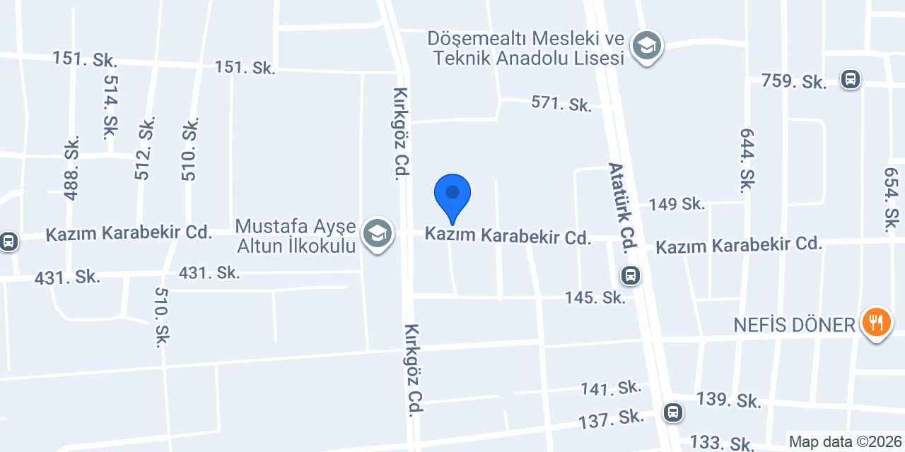 Hashan Kırtasiye & Yün konumu