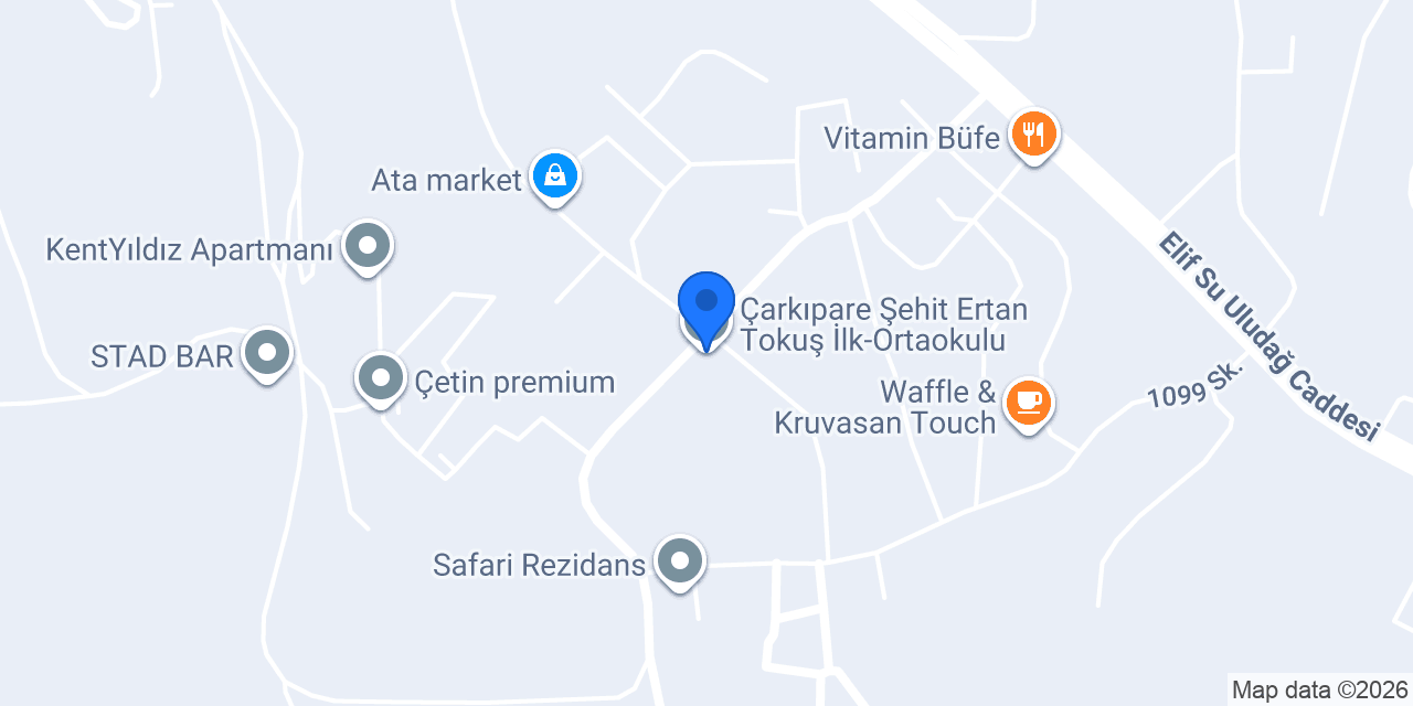 Çarkıpare Şehit Ertan Tokuş İlk-Ortaokulu konumu