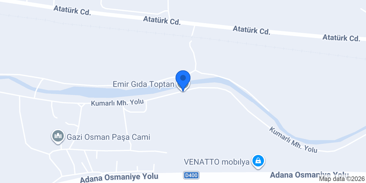 Emir Gıda Toptan konumu