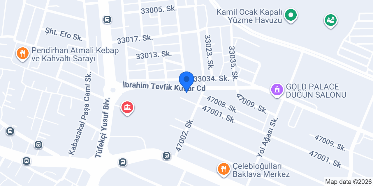 Aras Kargo Ünaldı Şubesi konumu