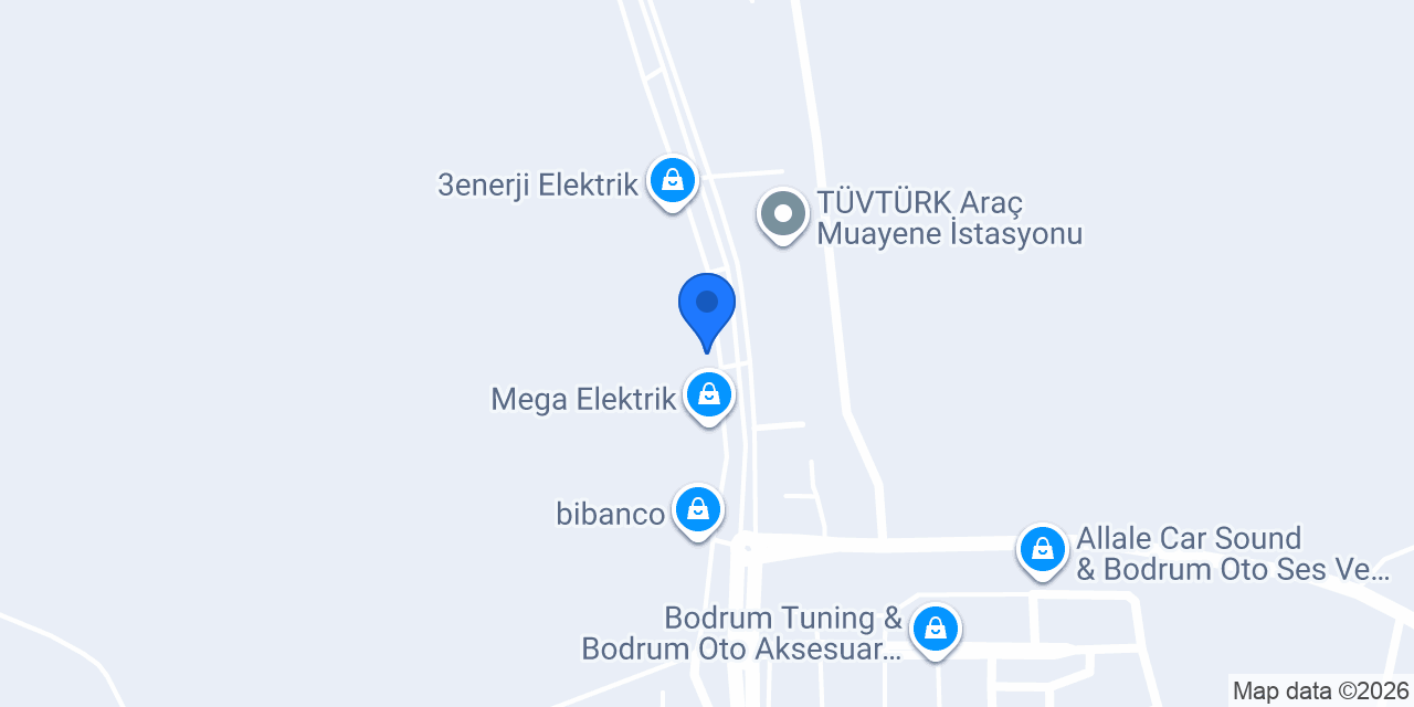 DEPO DÜNYASI BODRUM konumu