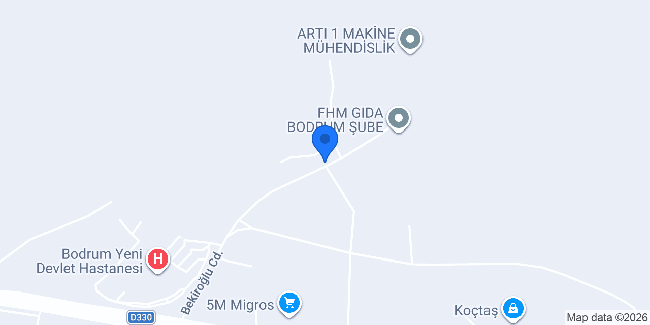 Cem Vakfı Bodrum Şubesi konumu