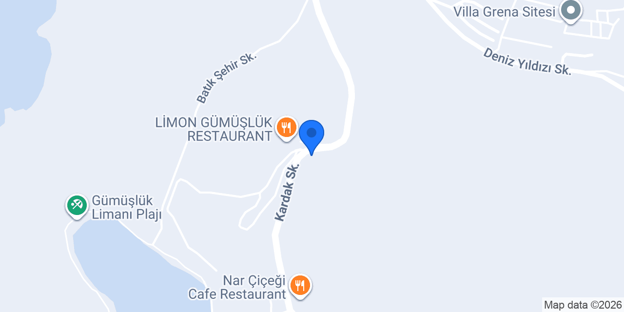 Gümüşlük elektrik & elektronik konumu