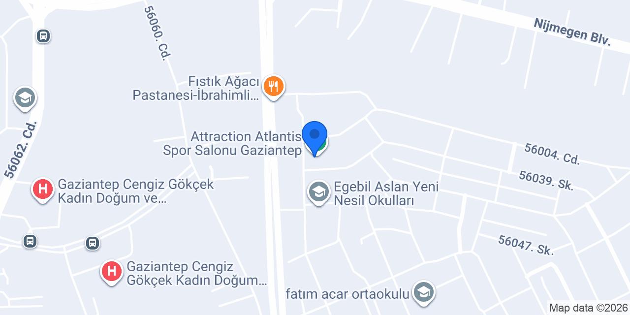 Gaziantep masaj salonu konumu