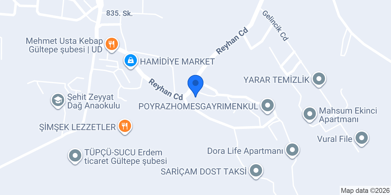 Talya Yönetim konumu