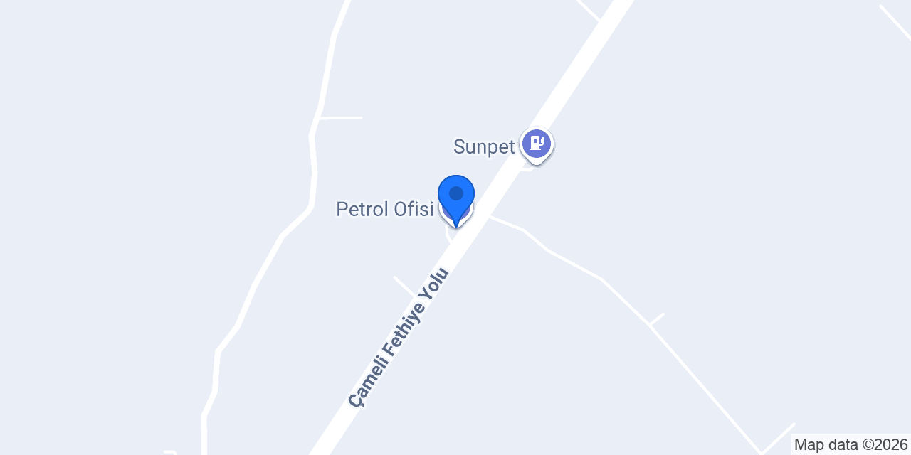 Petrol Ofisi konumu