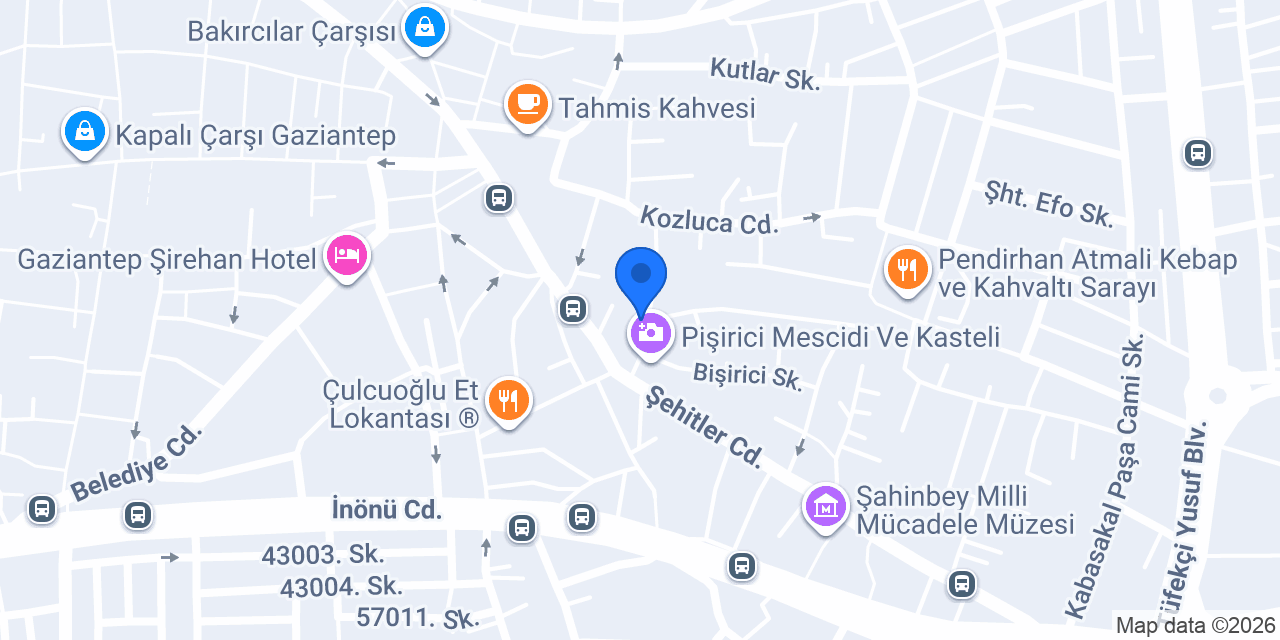 Menengiç Kafe konumu
