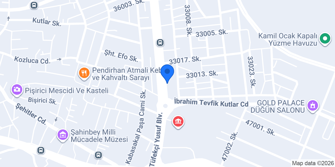 İntes Sıhhi Tesisat Ltd.Şti konumu