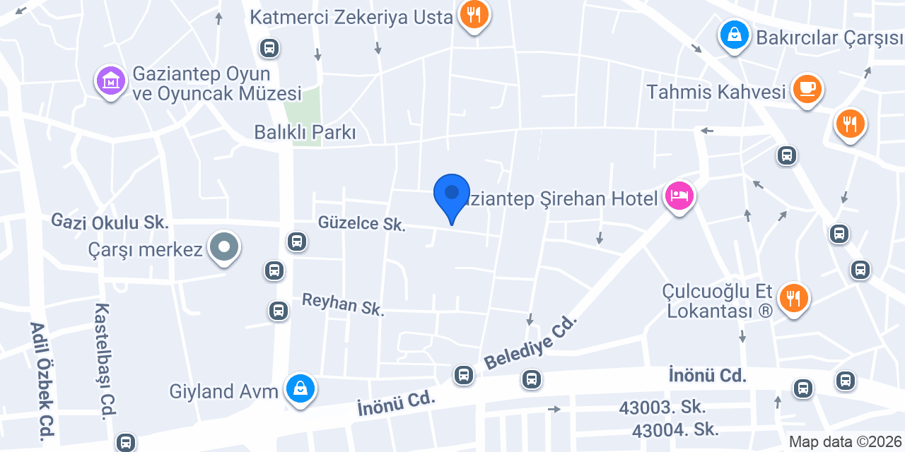 Zermini Tekstil konumu