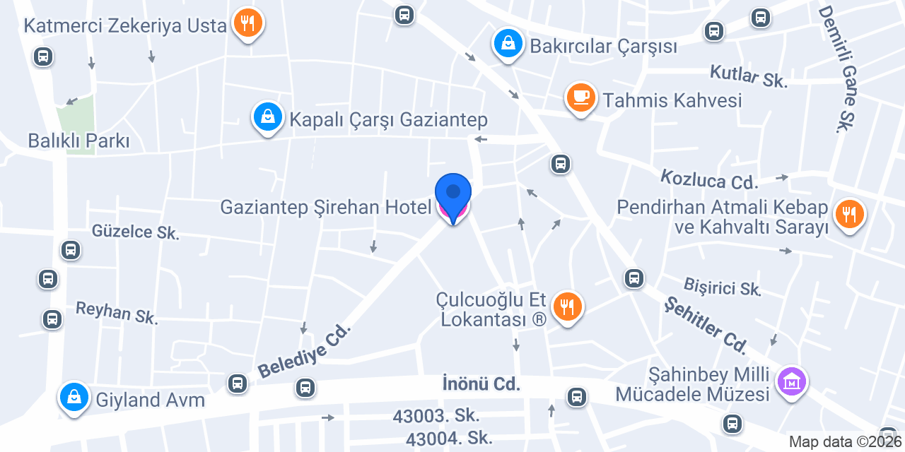 Memiş Baklavaları konumu