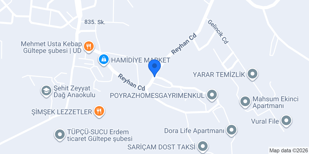 Duru Pati Veteriner Kliniği konumu