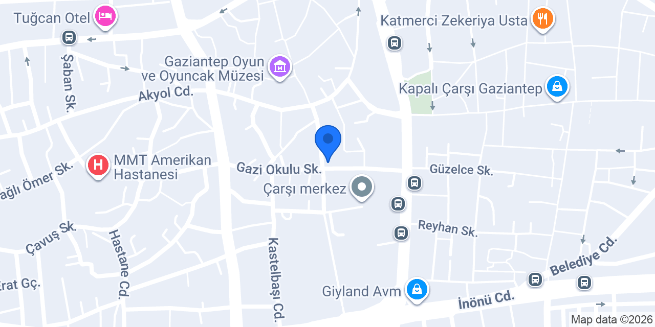 GAMA NÜKLER TIP konumu
