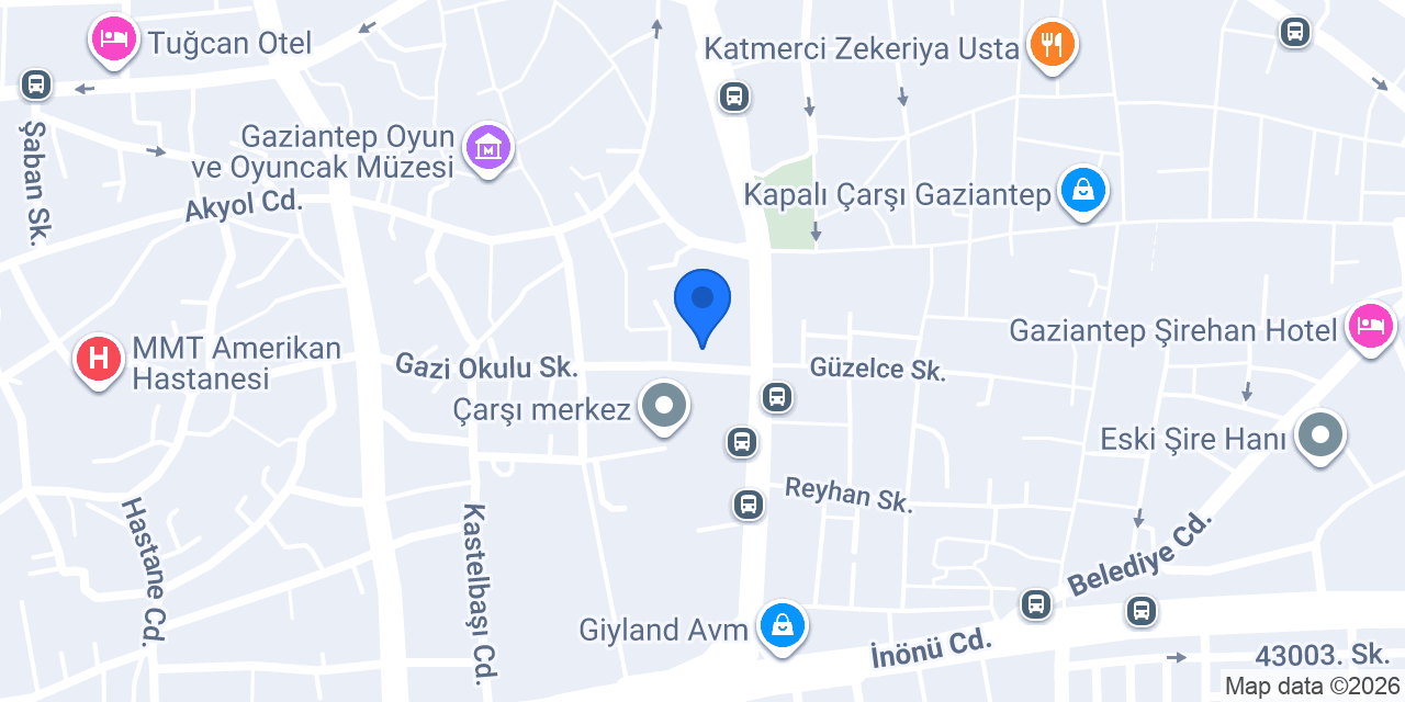 Zerda Çiçekçilik konumu