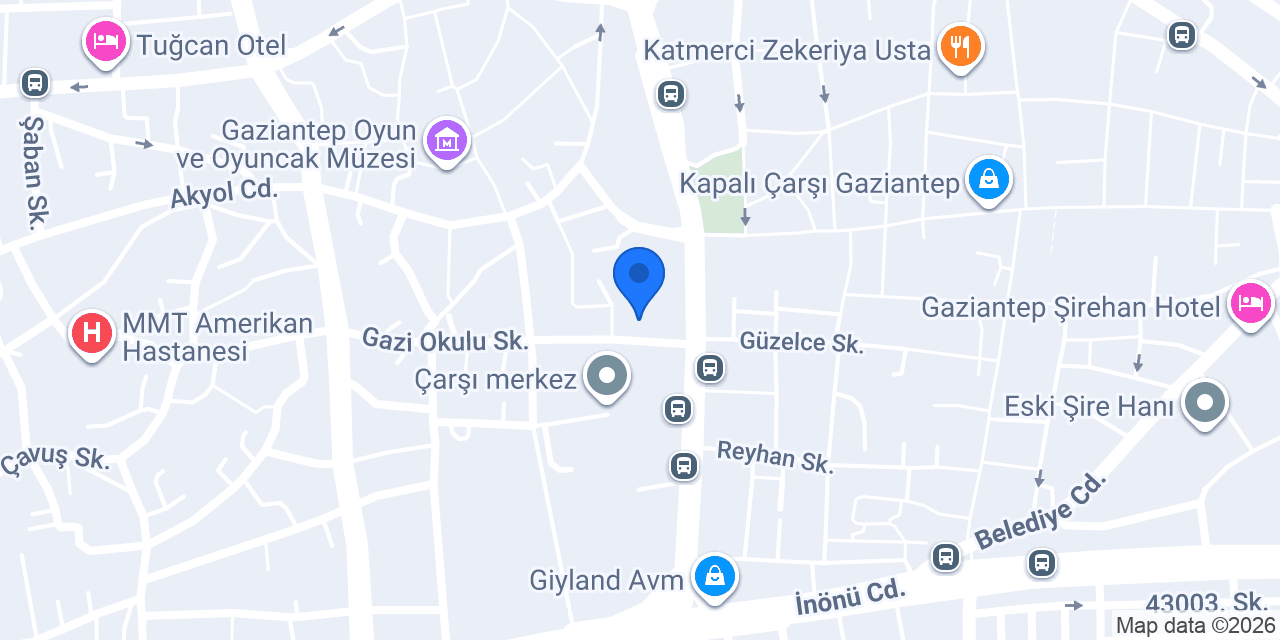 İmpladent Gaziantep konumu