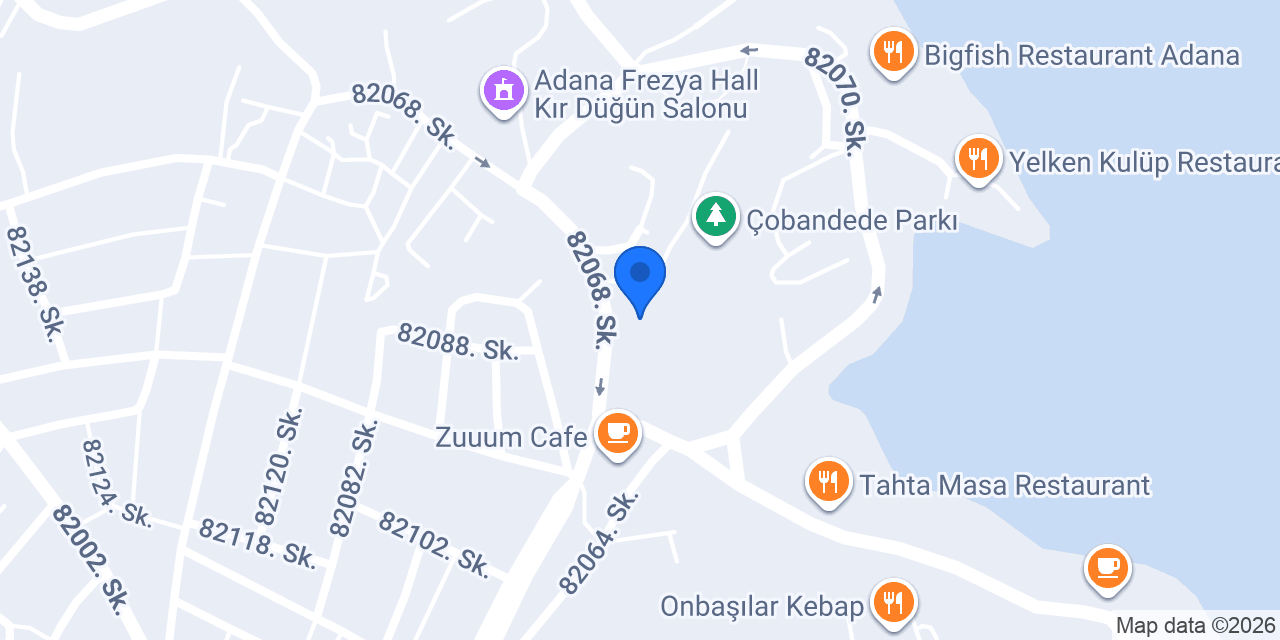 Şefik Usta Tavuk Izgara konumu