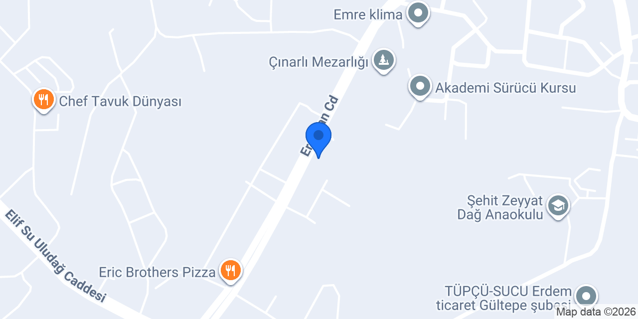 İnci Davet Evi konumu