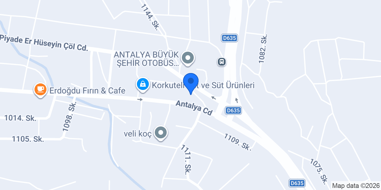 Mert Auto korkuteli konumu