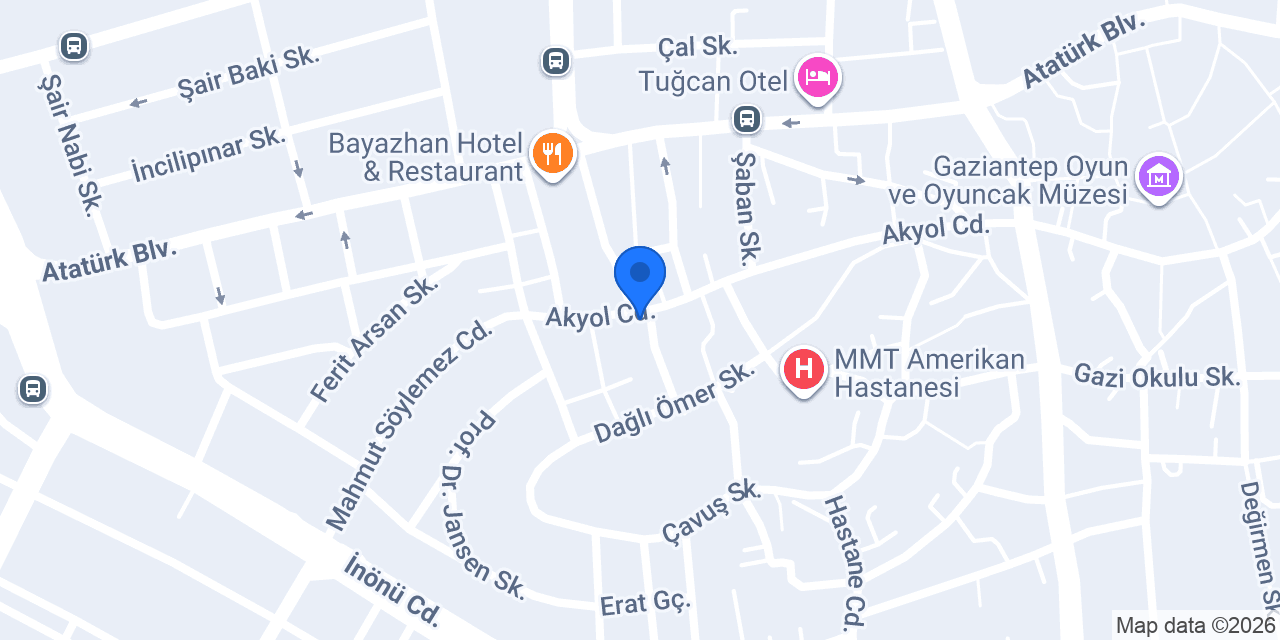 Kasap Erdal Akyol konumu