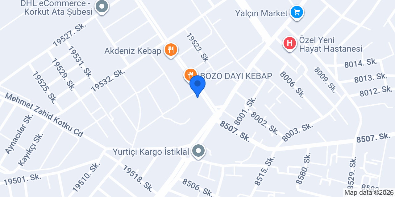 Künefeci latif ustaa konumu