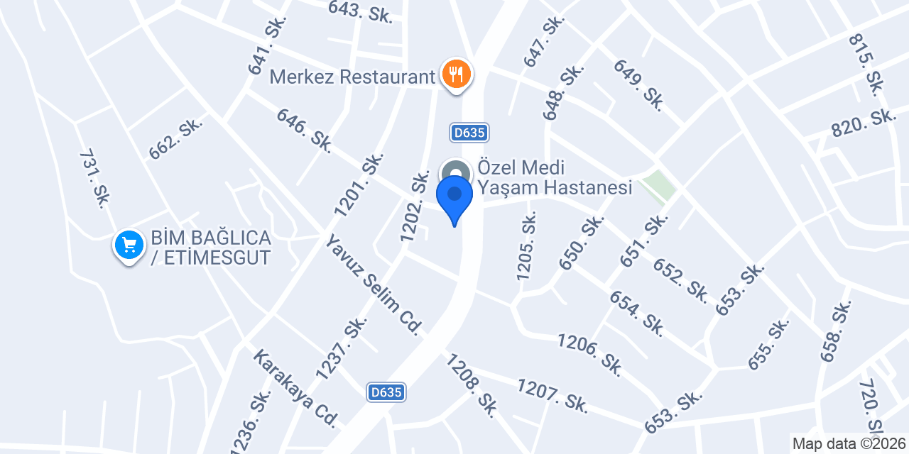 Kardeş Optik konumu