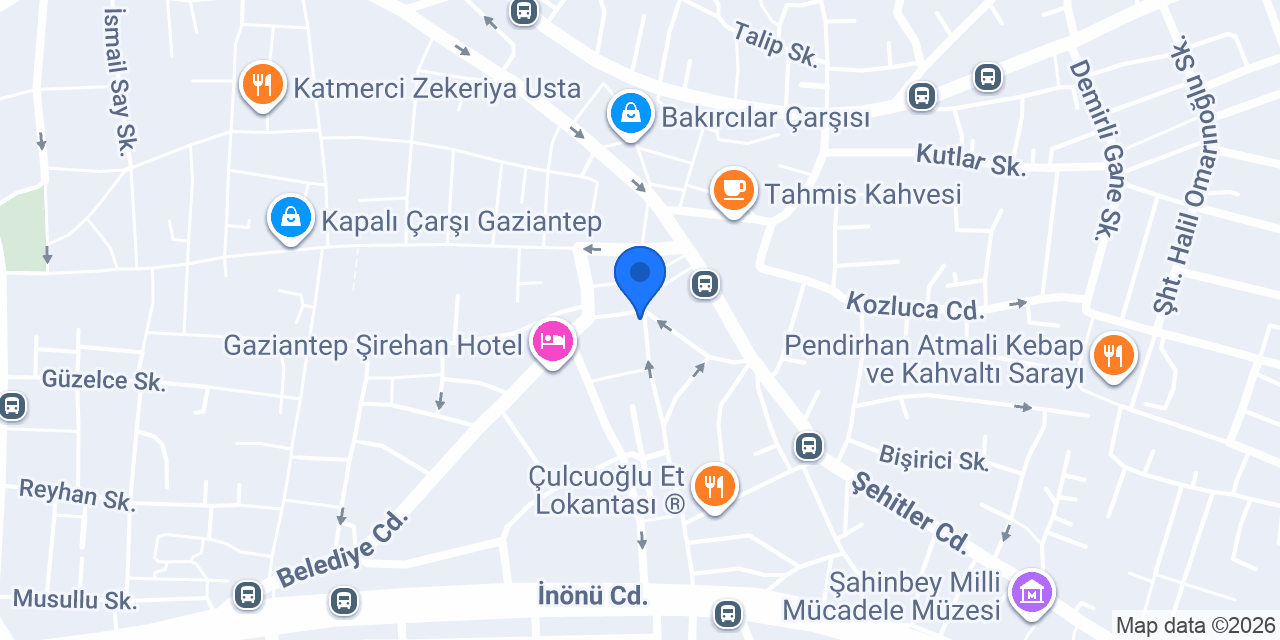 Özel dikim Evi konumu