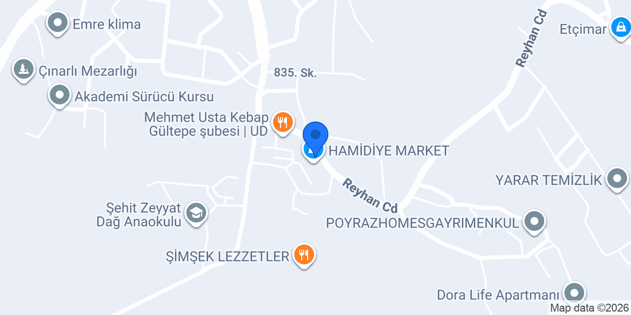 ÇİĞKÖFTE DURAĞI konumu