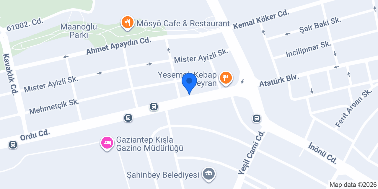 Özgür Eczanesi konumu