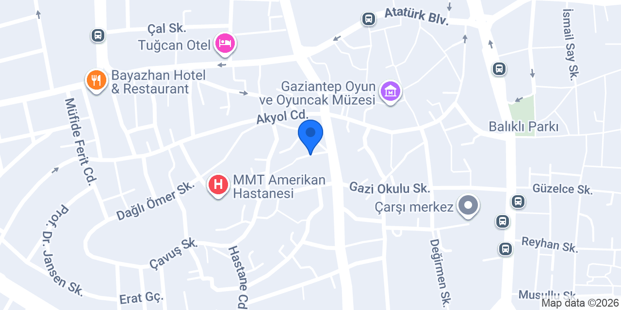 Kurtuluş Konağı Butik Otel konumu