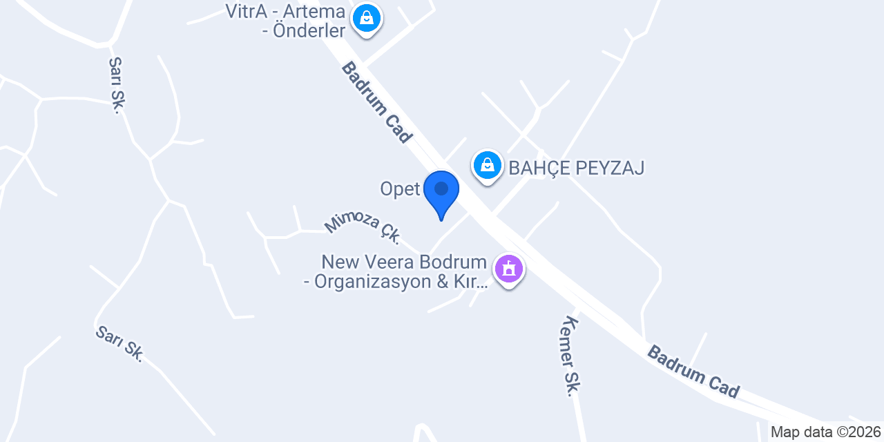 BODRUM NOVA METAL İNŞAAT SAN TİC LTD ŞTİ konumu