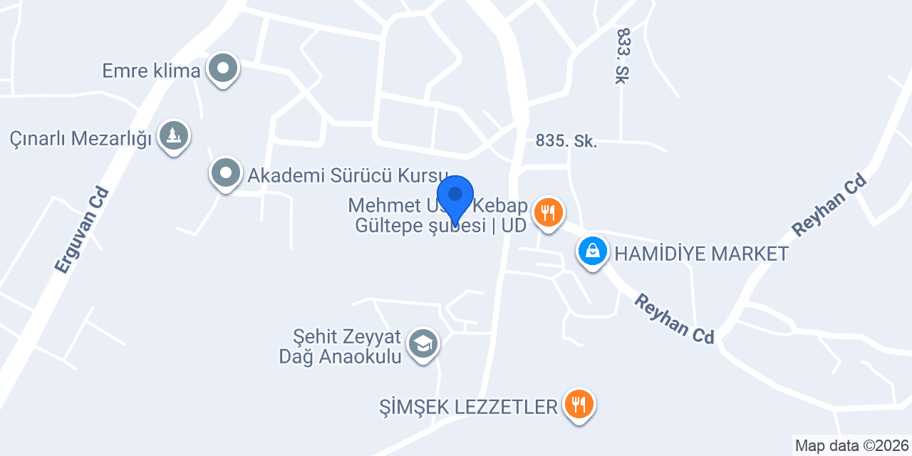 Akasya’nın Lezzet Sofrası konumu