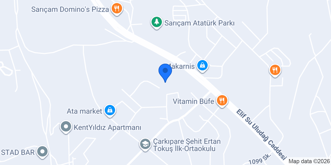 Menessam bayan kuaförü konumu