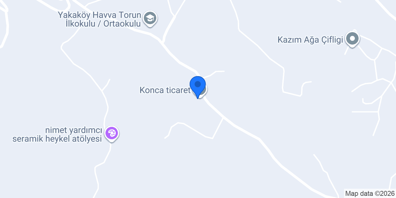 Konca ticaret konumu