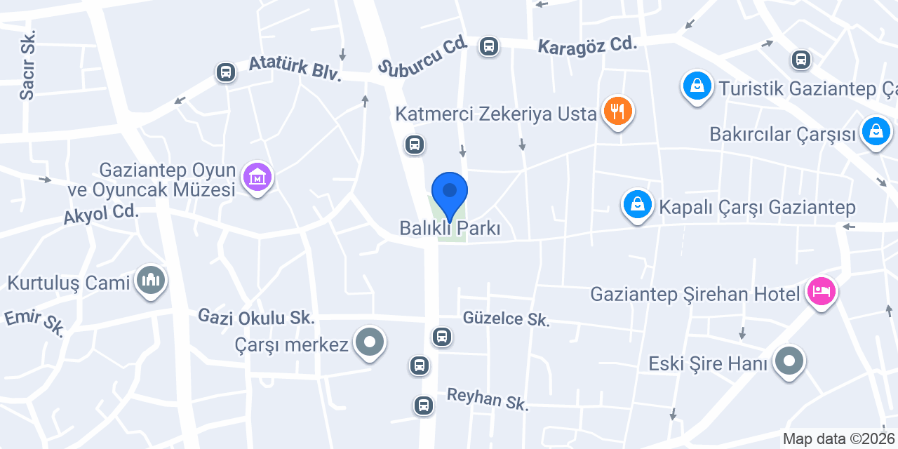 Balıklı Parkı konumu