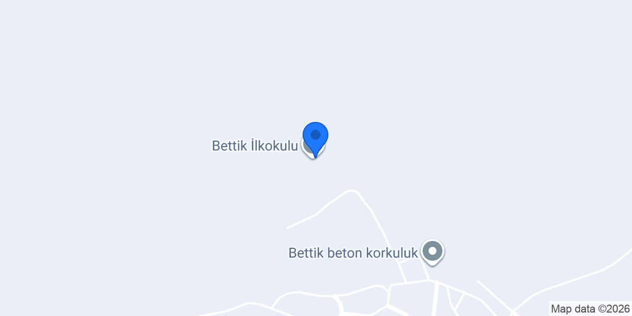 Bettik Ortaokulu konumu