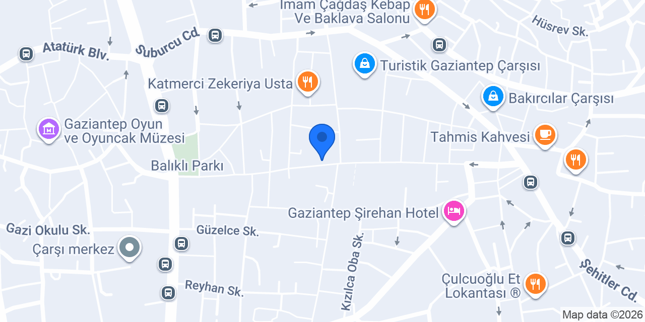 Çiçek köşkü konumu