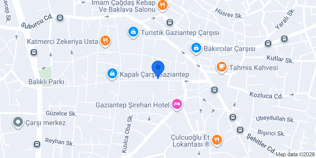 Gaziantep Lena Beauty&Spa konumu