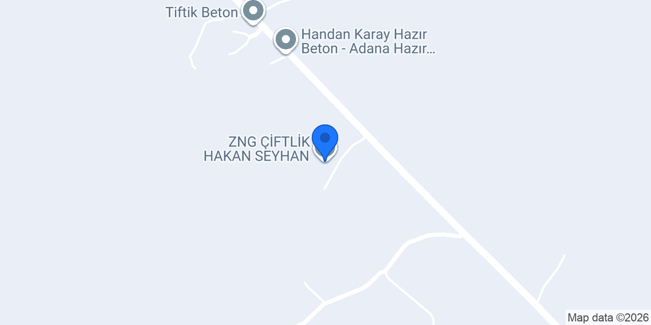 ZNG ÇİFTLİK HAKAN SEYHAN konumu