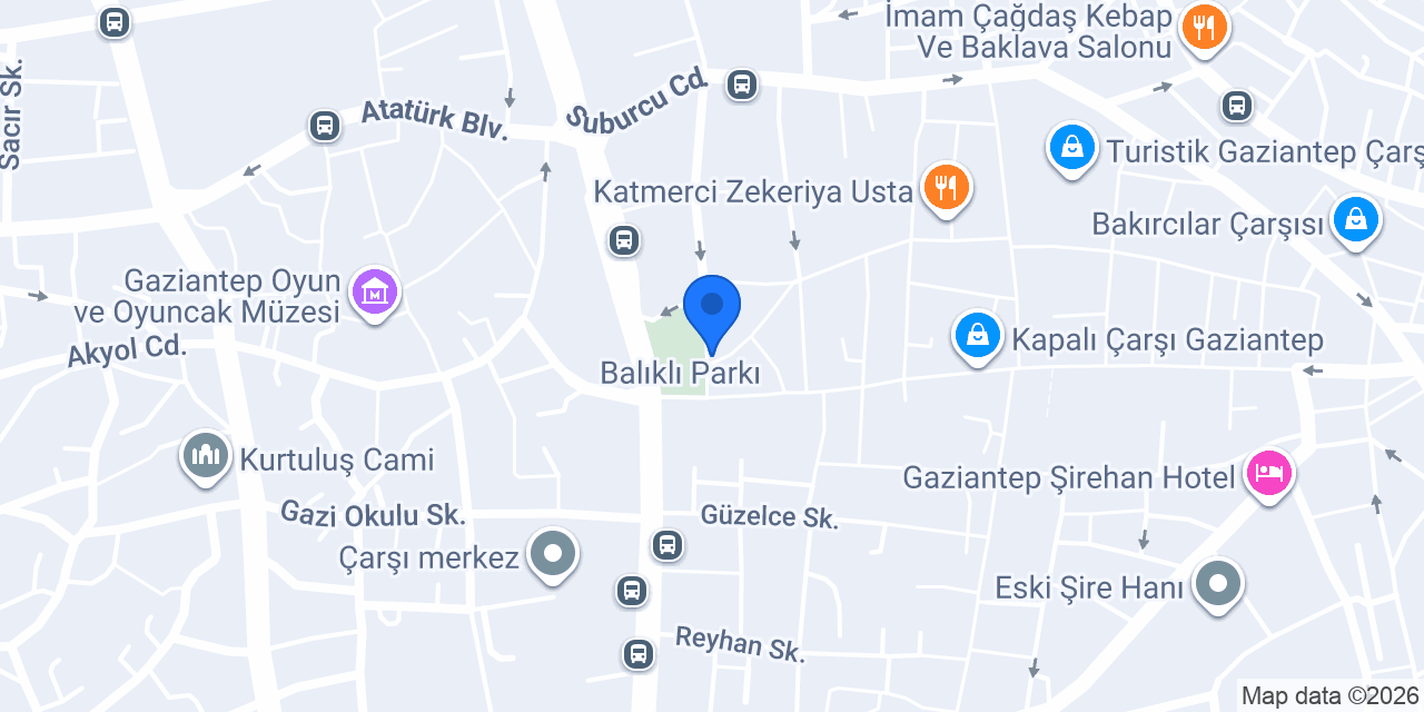 Dürümcü Ömer Usta konumu