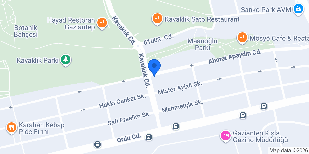 Çelen Pastanesi konumu