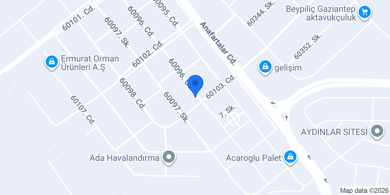 AS AKIN KARGO TAŞIMACILIK konumu