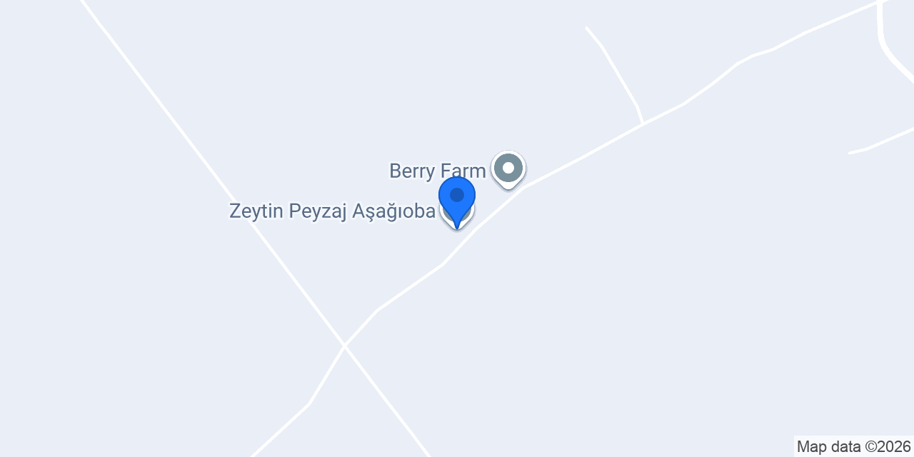 Zeytin Peyzaj Aşağıoba konumu