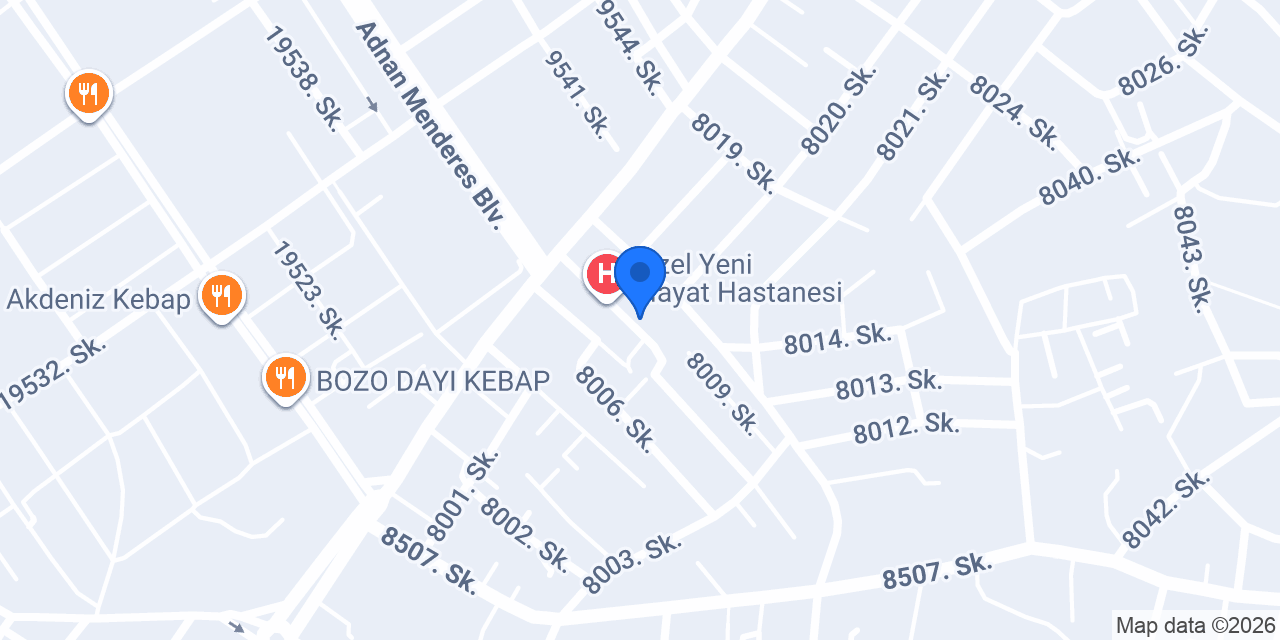 Hayat Eczanesi konumu