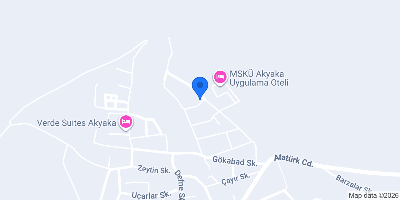 Gül Pansiyon konumu