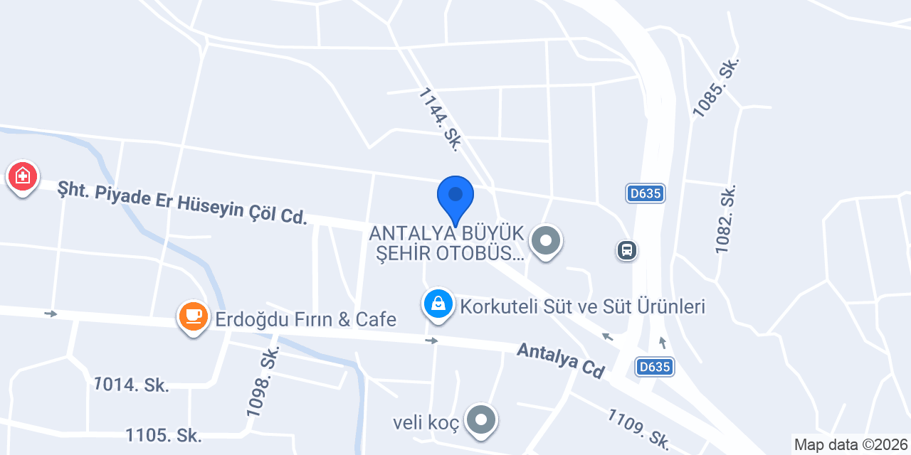 BUĞRA AUTO KORKUTELİ konumu
