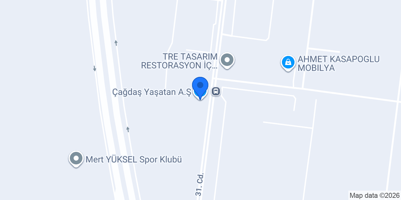 Çağdaş Yaşatan A.Ş. konumu