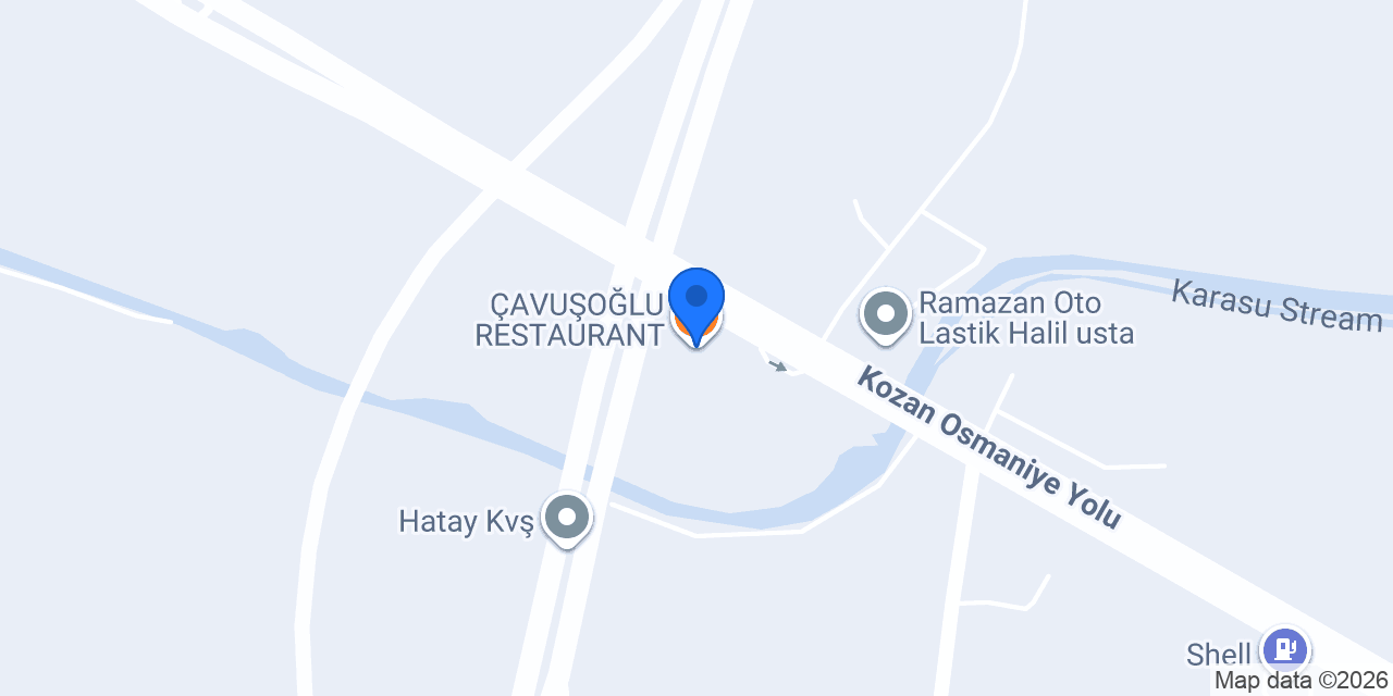 ÇAVUŞOĞLU RESTAURANT konumu