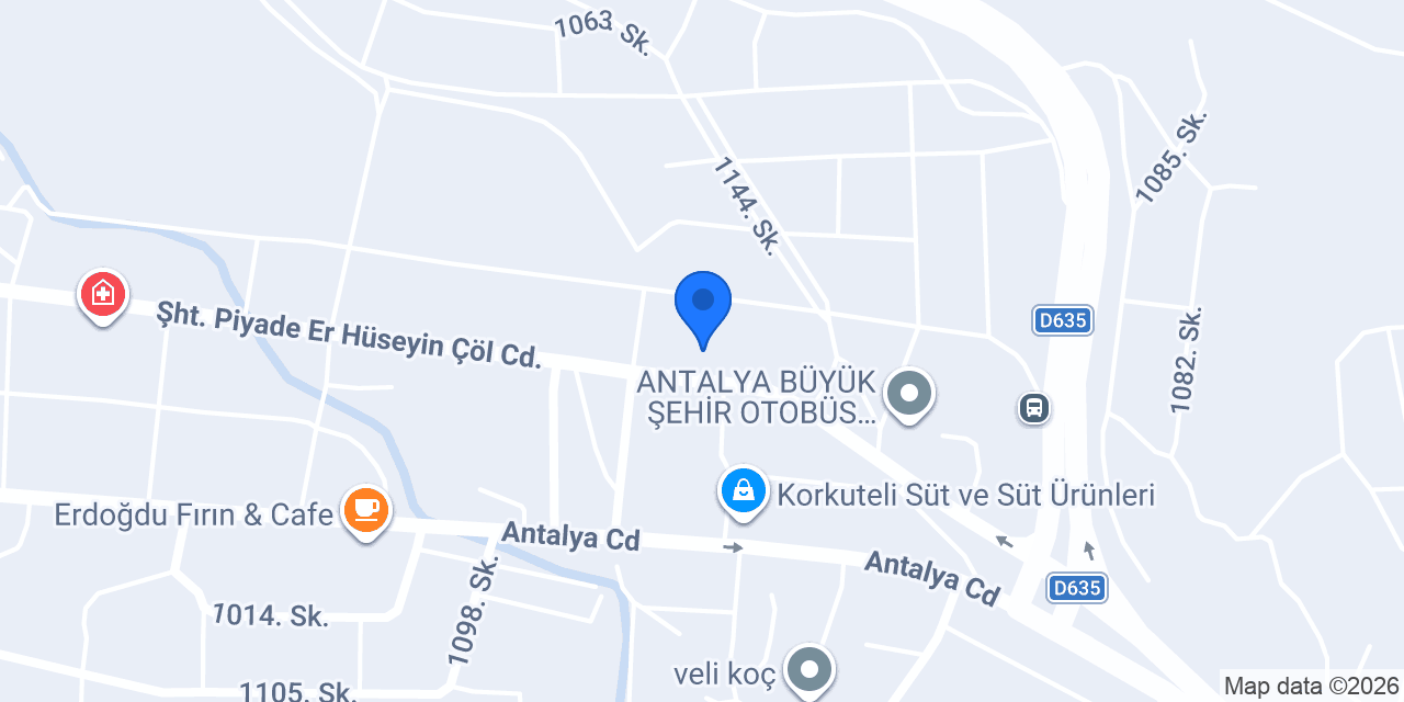 Yazır Auto Emlak konumu