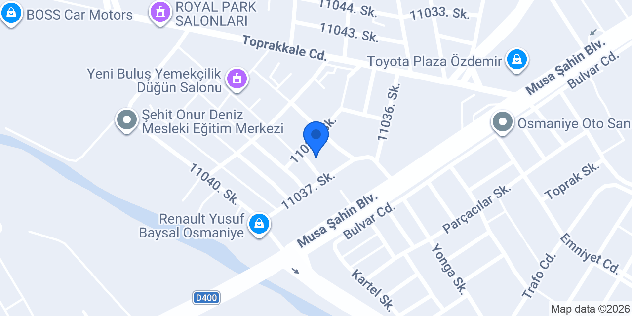 ONUR OTOMOTİV konumu