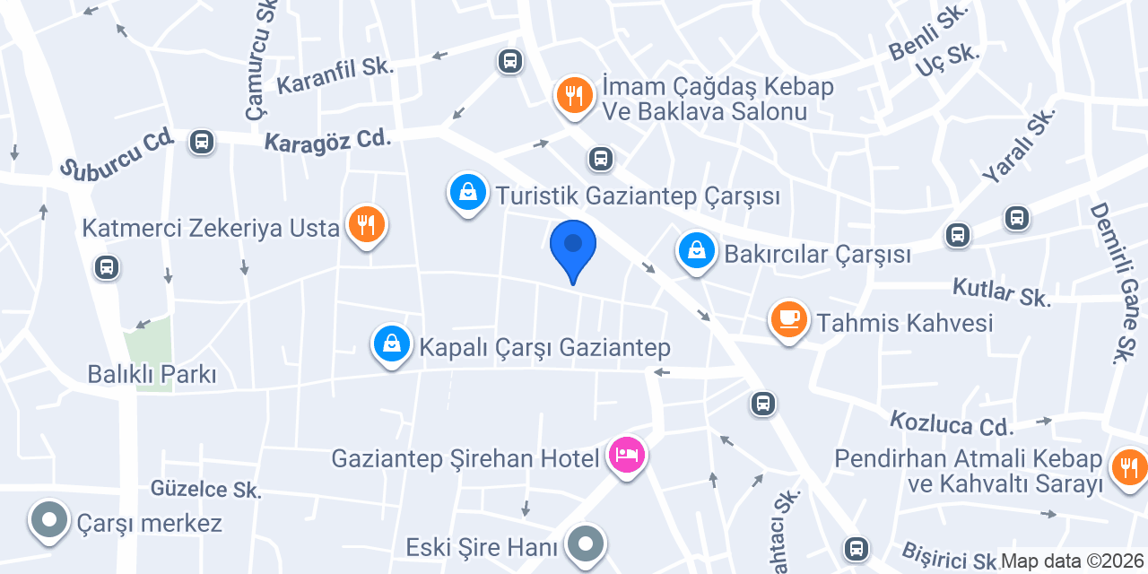 BlueTex Örme konumu
